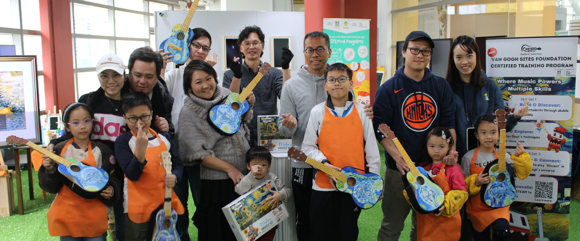 Creating Musical Masterpieces: Chord Hero's Van Gogh Explorer Workshop Debuts in Hong Kong